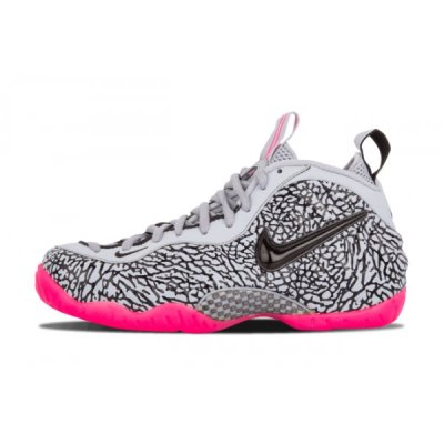 Nike Erkek Air Foamposite Pro Elephant Print Wolf Gri / Pembe Basketbol Ayakkabısı Türkiye - Y2HAX9R